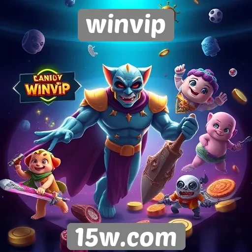 Avaliação da variedade de jogos disponíveis no winvip