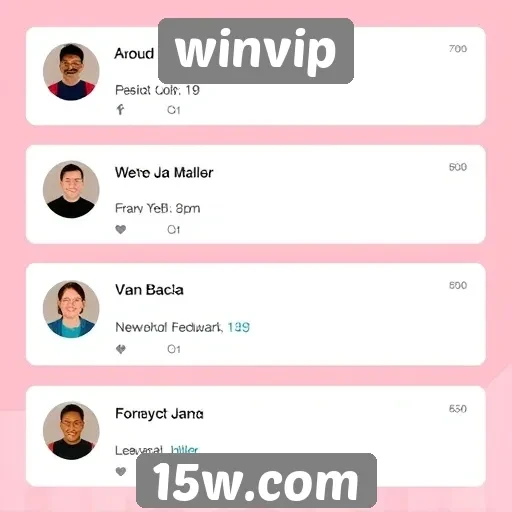 Feedback dos usuários sobre o winvip
